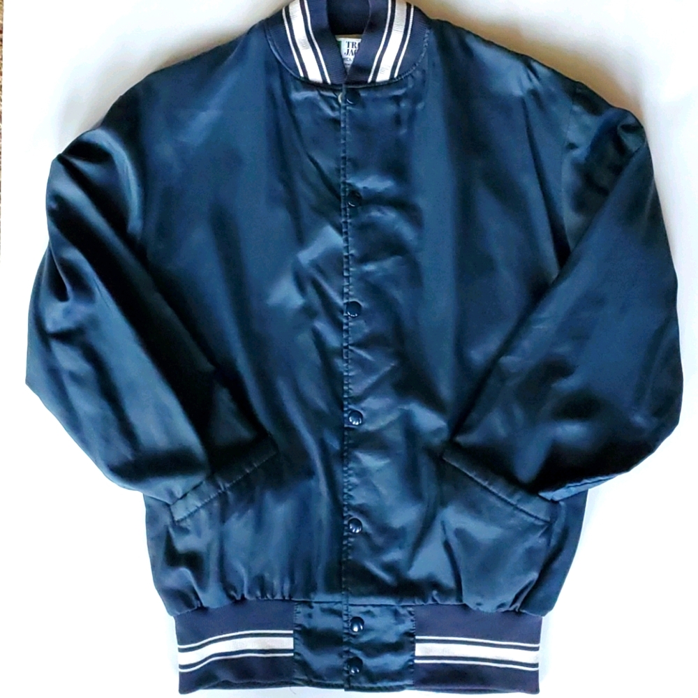 Vintage 1980s Bomber Baseball Jacket